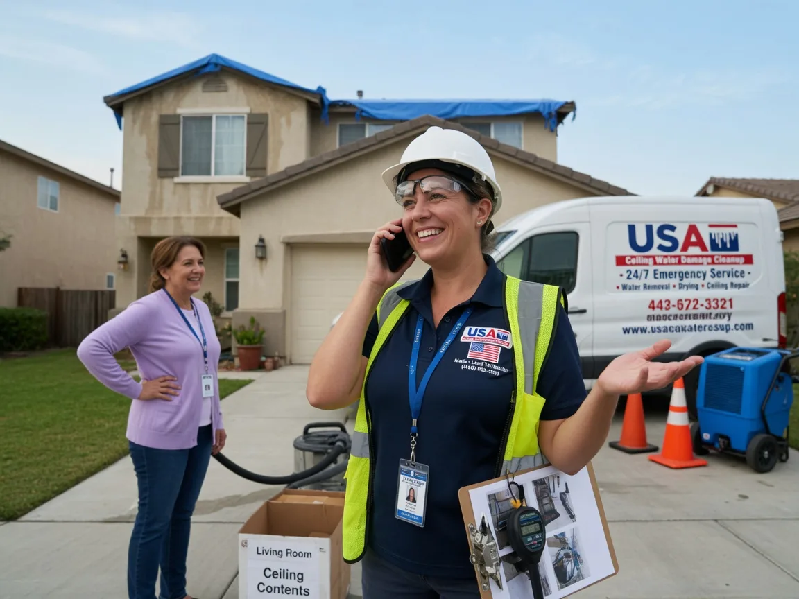 Ceiling Water Damage Restoration Borup, MN FAQs